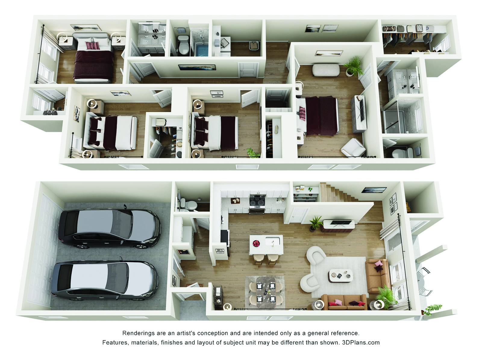 Four Bedroom Townhome Image